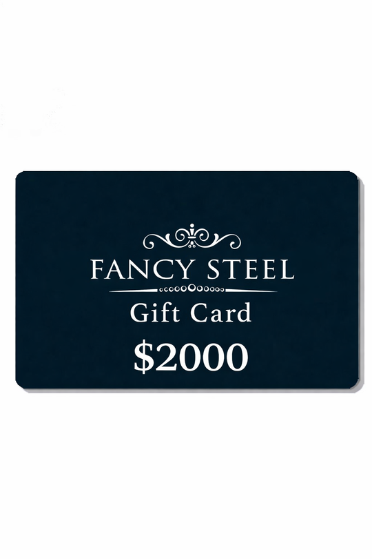 Fancy Steel Gift Card